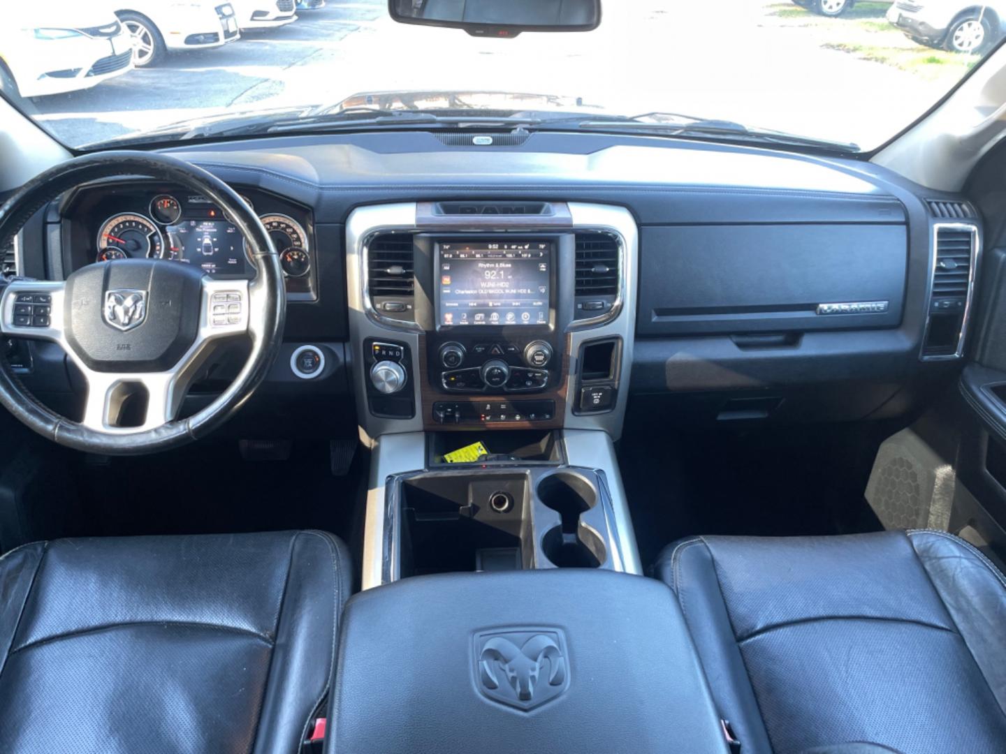 2014 BLACK RAM 1500 LARAMIE (1C6RR6VTXES) with an 5.7L engine, Automatic transmission, located at 5103 Dorchester Rd., Charleston, SC, 29418-5607, (843) 767-1122, 36.245171, -115.228050 - Photo#15